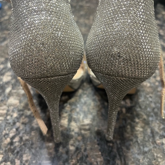 Stunning worn once Nina rhinestone heels - Picture 3 of 3